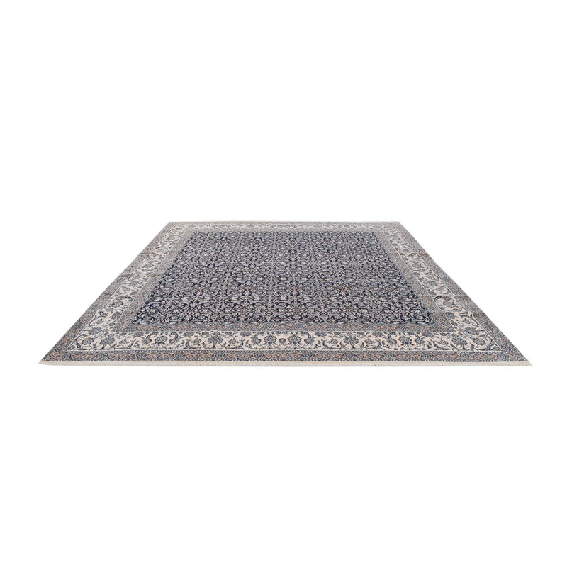 Perserteppich - Nain - Premium quadratisch  - 342 x 340 cm - dunkelblau