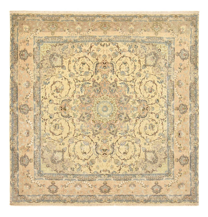 Perserteppich - Täbriz - Royal - 267 x 251 cm - sand