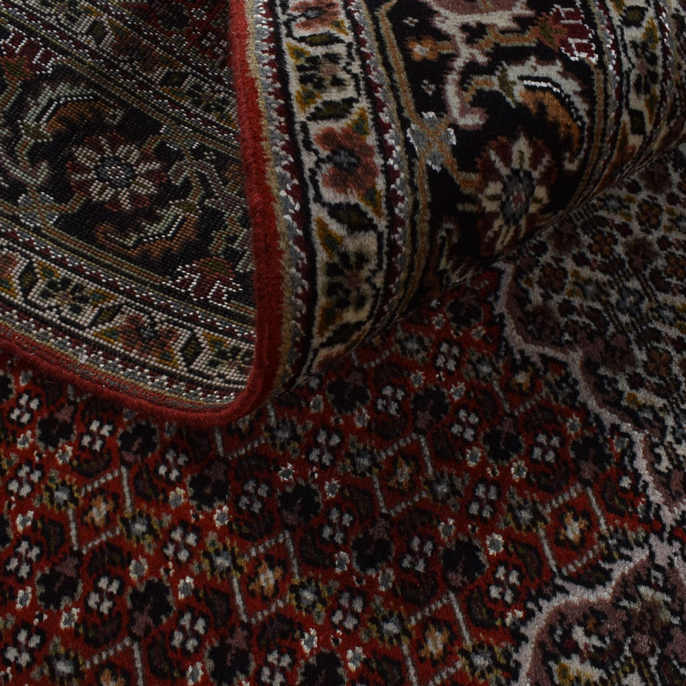 Perserteppich - Täbriz - Royal - 202 x 154 cm - dunkelrot
