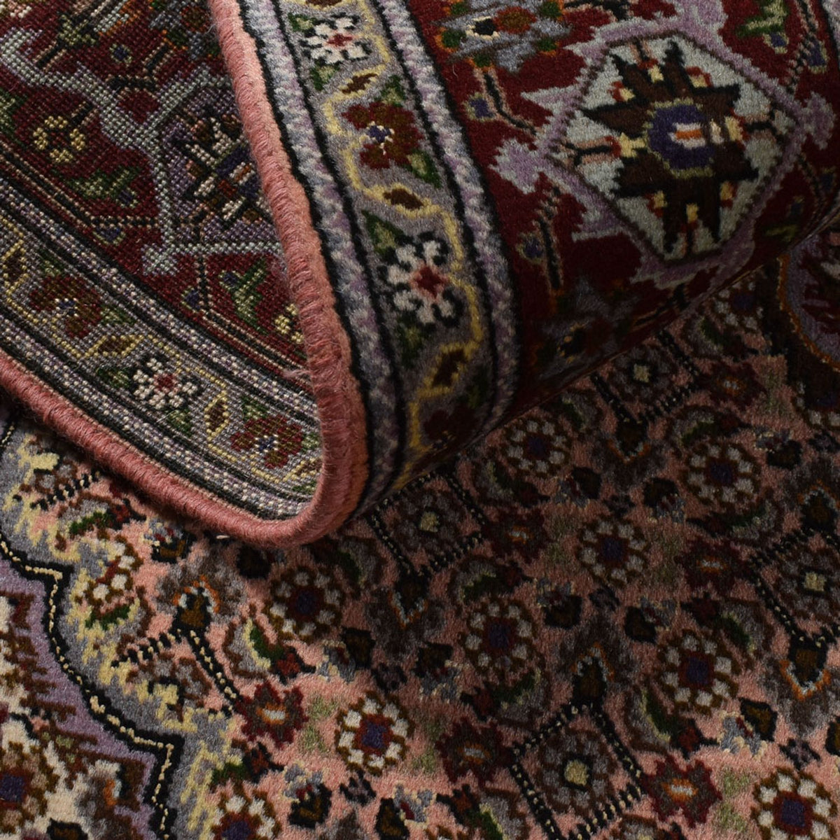 Perserteppich - Täbriz - Royal - 202 x 150 cm - hellbraun