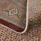 Läufer Perser - Täbriz - Royal - 407 x 201 cm - hellbraun