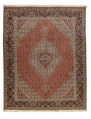 Perserteppich - Täbriz - Royal - 204 x 156 cm - rot