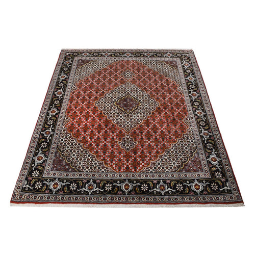 Perserteppich - Täbriz - Royal - 204 x 152 cm - mehrfarbig