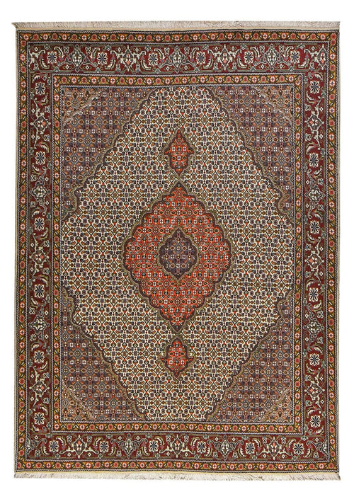 Perserteppich - Täbriz - Royal - 210 x 153 cm - sand