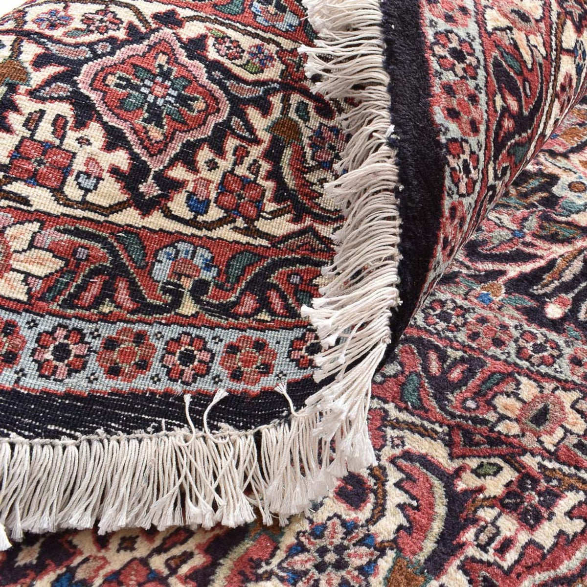 Perserteppich - Bidjar rund  - 250 x 250 cm - hellrot