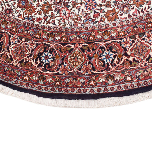 Perserteppich - Bidjar rund  - 255 x 255 cm - hellrot
