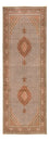 Läufer Perser - Täbriz - Royal - 404 x 150 cm - hellbraun