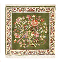 Perserteppich - Royal quadratisch  - 60 x 60 cm - grün