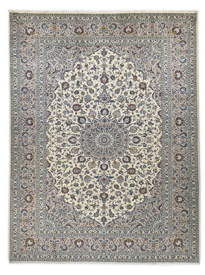 Perserteppich - Keshan - Royal - 340 x 250 cm - grau