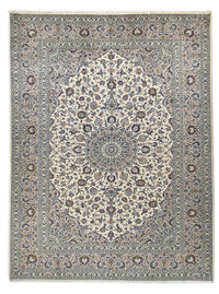 Perserteppich - Keshan - Royal - 340 x 250 cm - grau