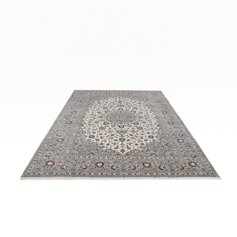 Perserteppich - Keshan - Royal - 352 x 250 cm - grau
