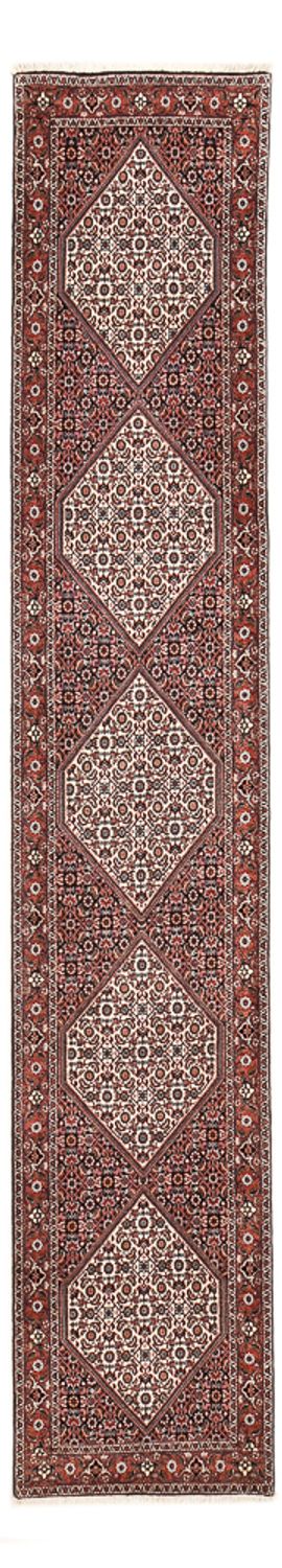 Läufer Perser - Bidjar - 394 x 73 cm - braun