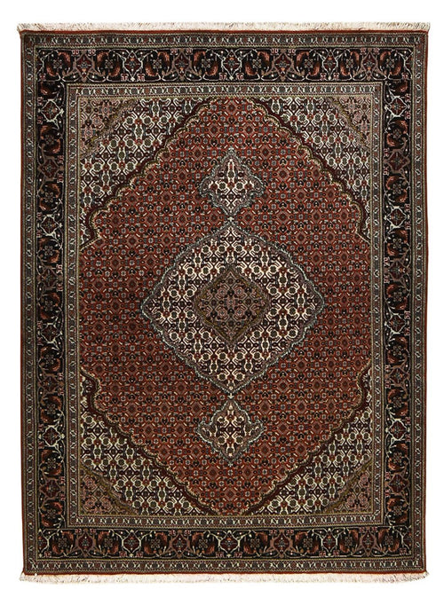Perserteppich - Täbriz - Royal - 203 x 150 cm - dunkelrot