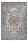 Keshan Teppich 245x354cm - Perserteppich - Rechteckig / Grau / 245 x 354 cm Rechteckig