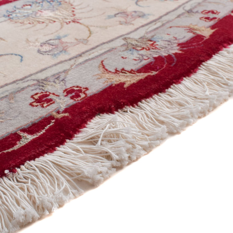 Perserteppich - Täbriz - Premium rund  - 250 x 250 cm - rot