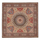 Perserteppich - Täbriz - Premium - 260 x 253 cm - dunkelbeige