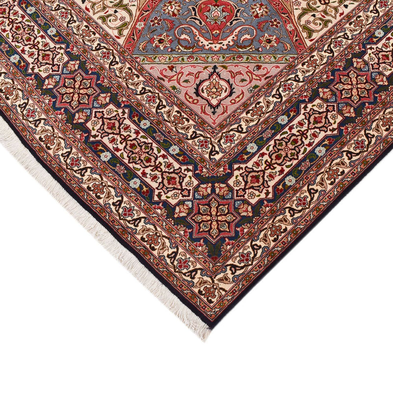 Perserteppich - Täbriz - Premium - 260 x 253 cm - dunkelbeige