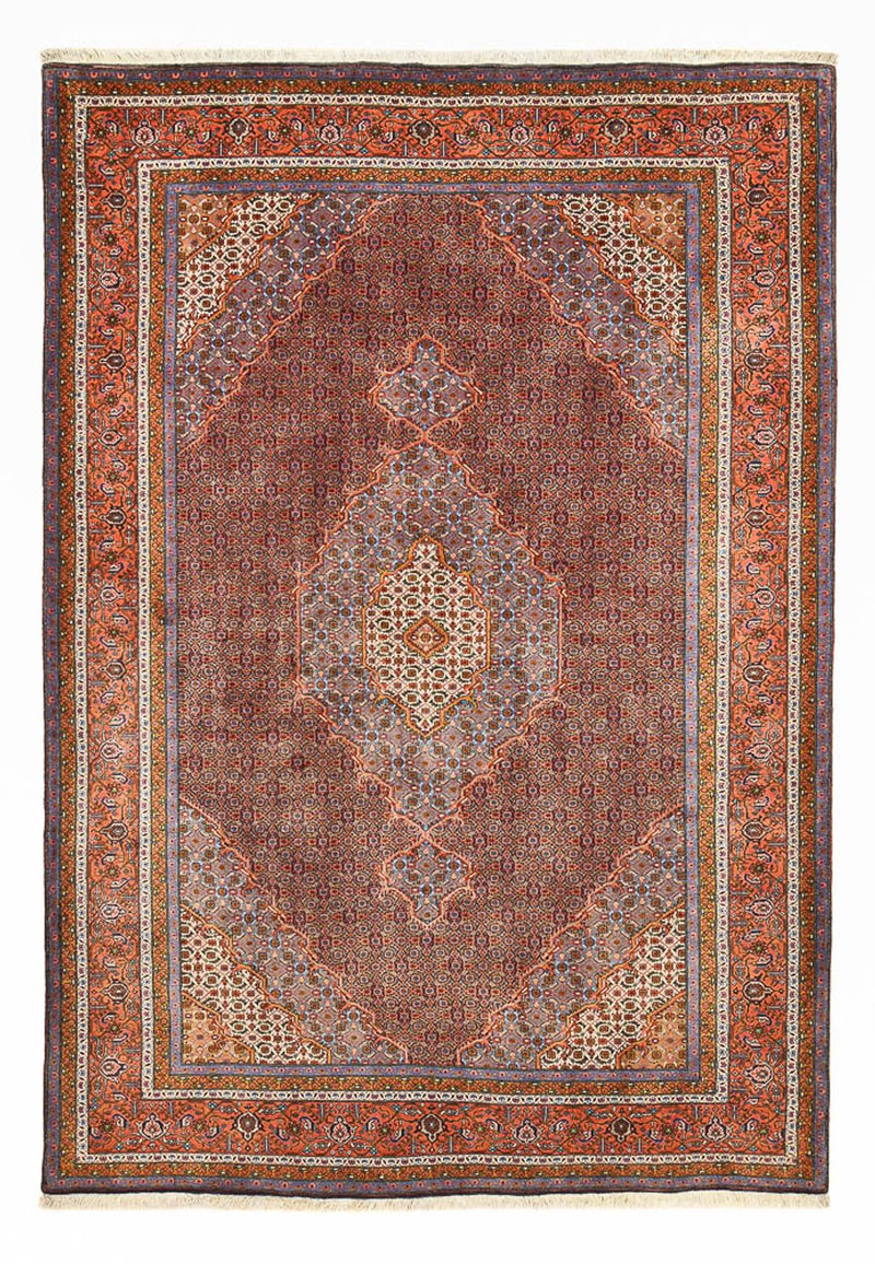 Gabbeh Teppich - Kaschkuli Perser - 304 x 206 cm - dunkelrot