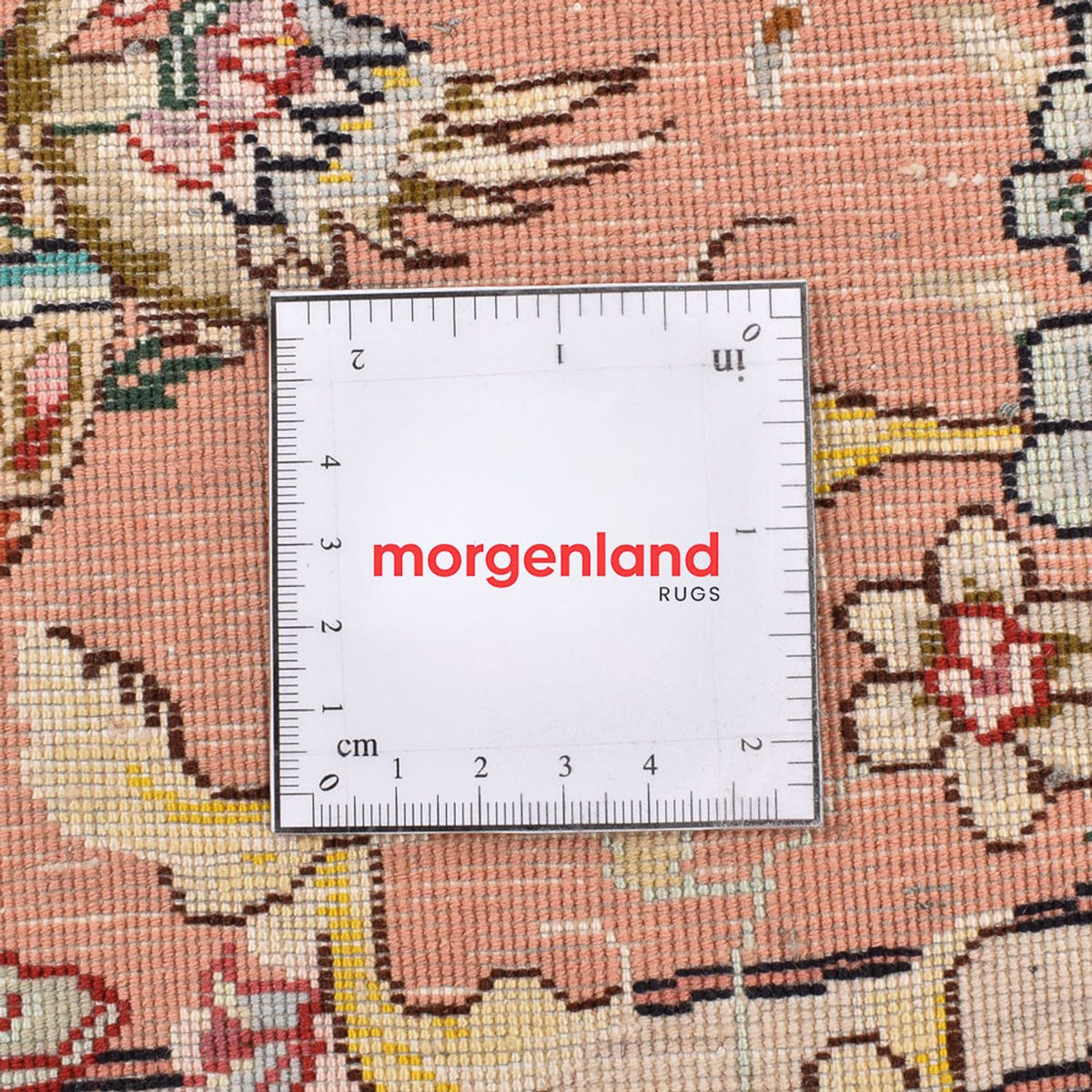 Perserteppich - Täbriz - Premium rund  - 200 x 200 cm - creme