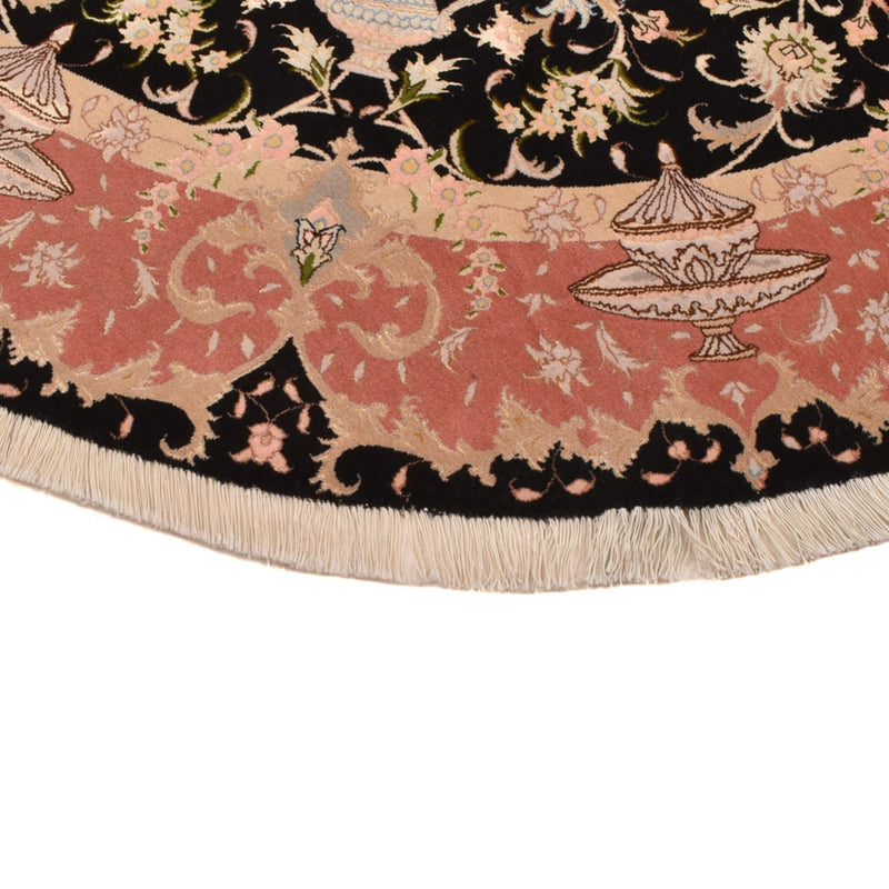 Perserteppich - Täbriz - Premium rund  - 200 x 200 cm - mehrfarbig