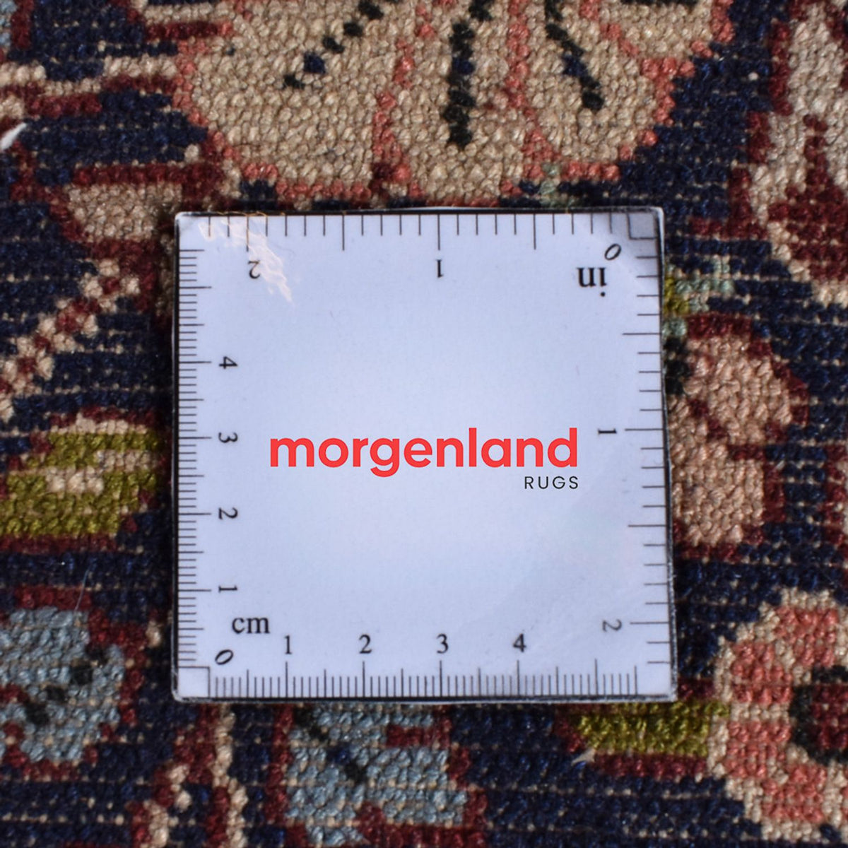 Perserteppich - Nomadic quadratisch  - 308 x 305 cm - lachs