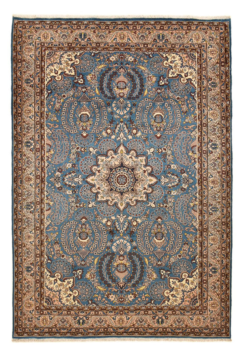 Perserteppich - Nomadic - 288 x 204 cm - seeblau