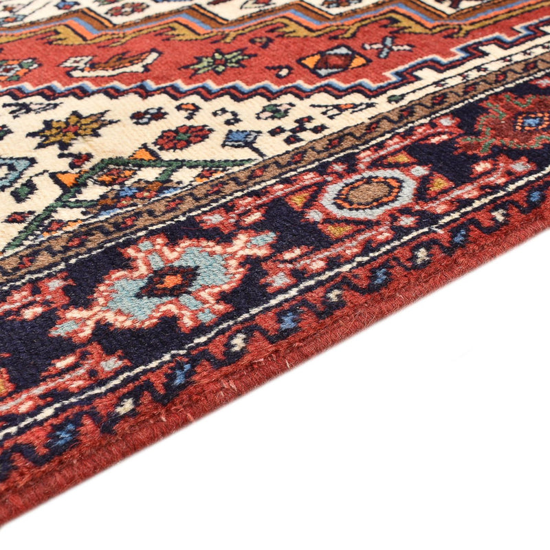 Perserteppich - Nomadic - 124 x 78 cm - hellrot