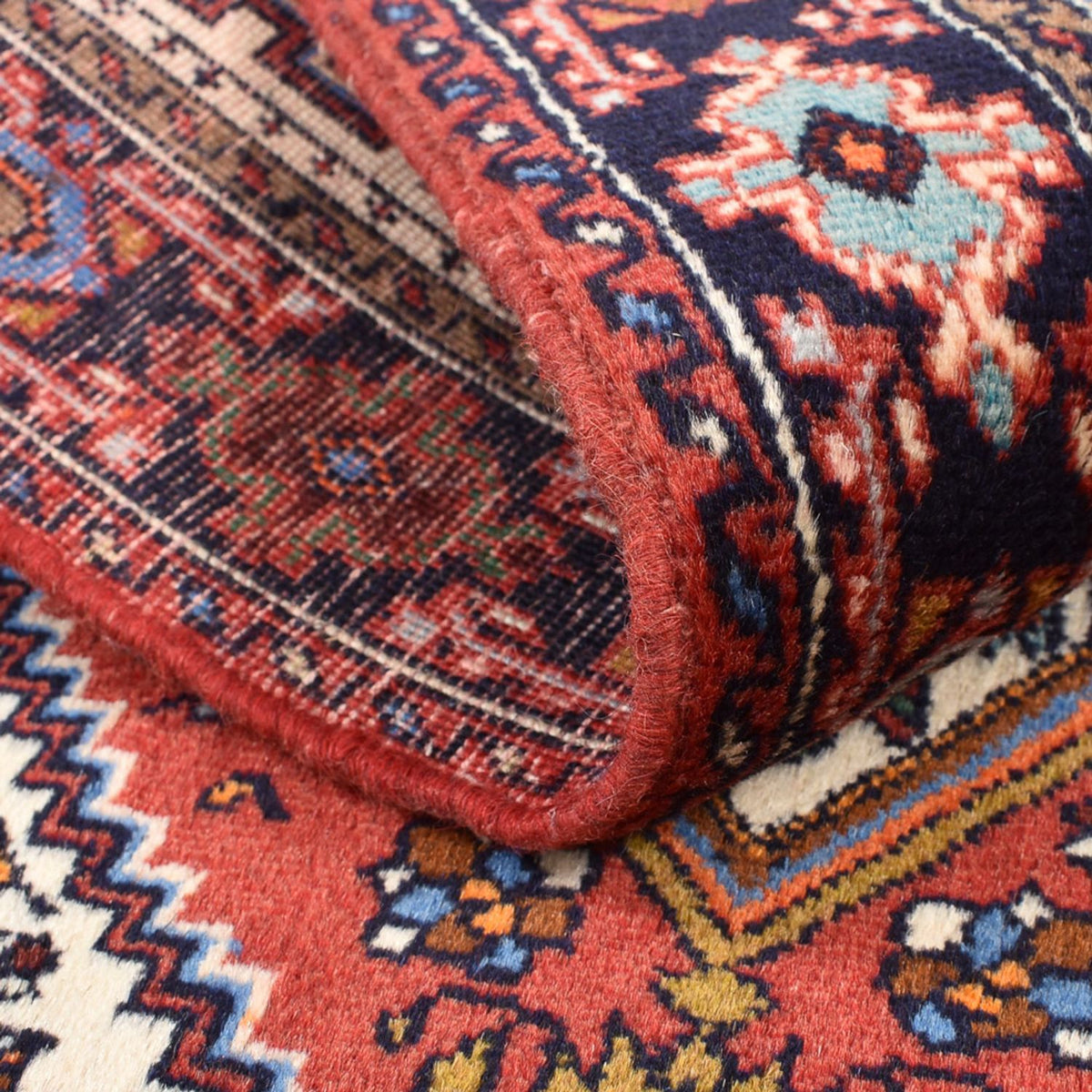 Perserteppich - Nomadic - 124 x 78 cm - hellrot