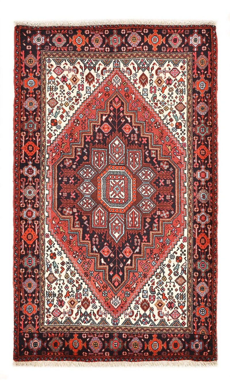 Perserteppich - Nomadic - 129 x 80 cm - hellrot
