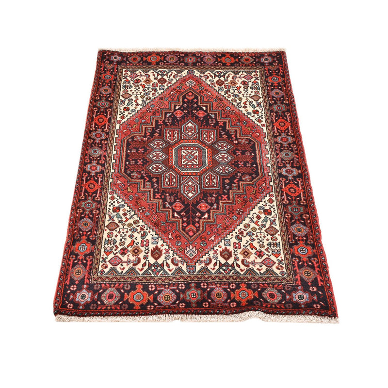 Perserteppich - Nomadic - 129 x 80 cm - hellrot