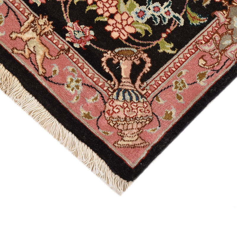 Perserteppich - Täbriz - Royal - 72 x 55 cm - dunkelblau