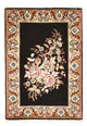 Perserteppich - Täbriz - Royal - 76 x 52 cm - dunkelblau
