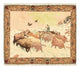 Perserteppich - Täbriz - Royal - 110 x 84 cm - mehrfarbig