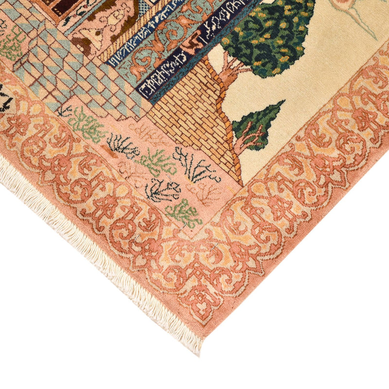 Perserteppich - Täbriz - Royal - 83 x 72 cm - mehrfarbig