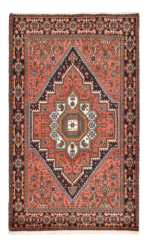 Perserteppich - Nomadic - 124 x 74 cm - hellrot