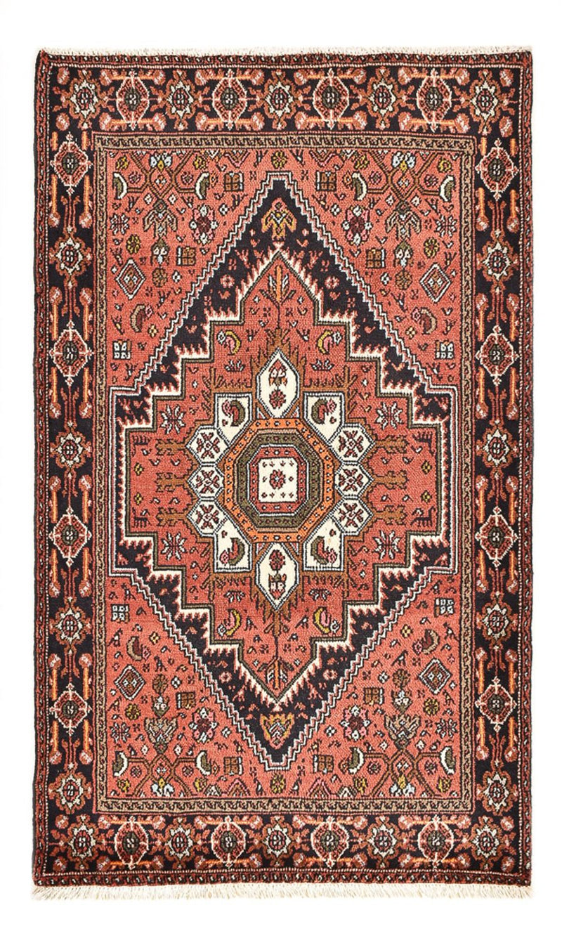 Perserteppich - Nomadic - 124 x 74 cm - hellrot