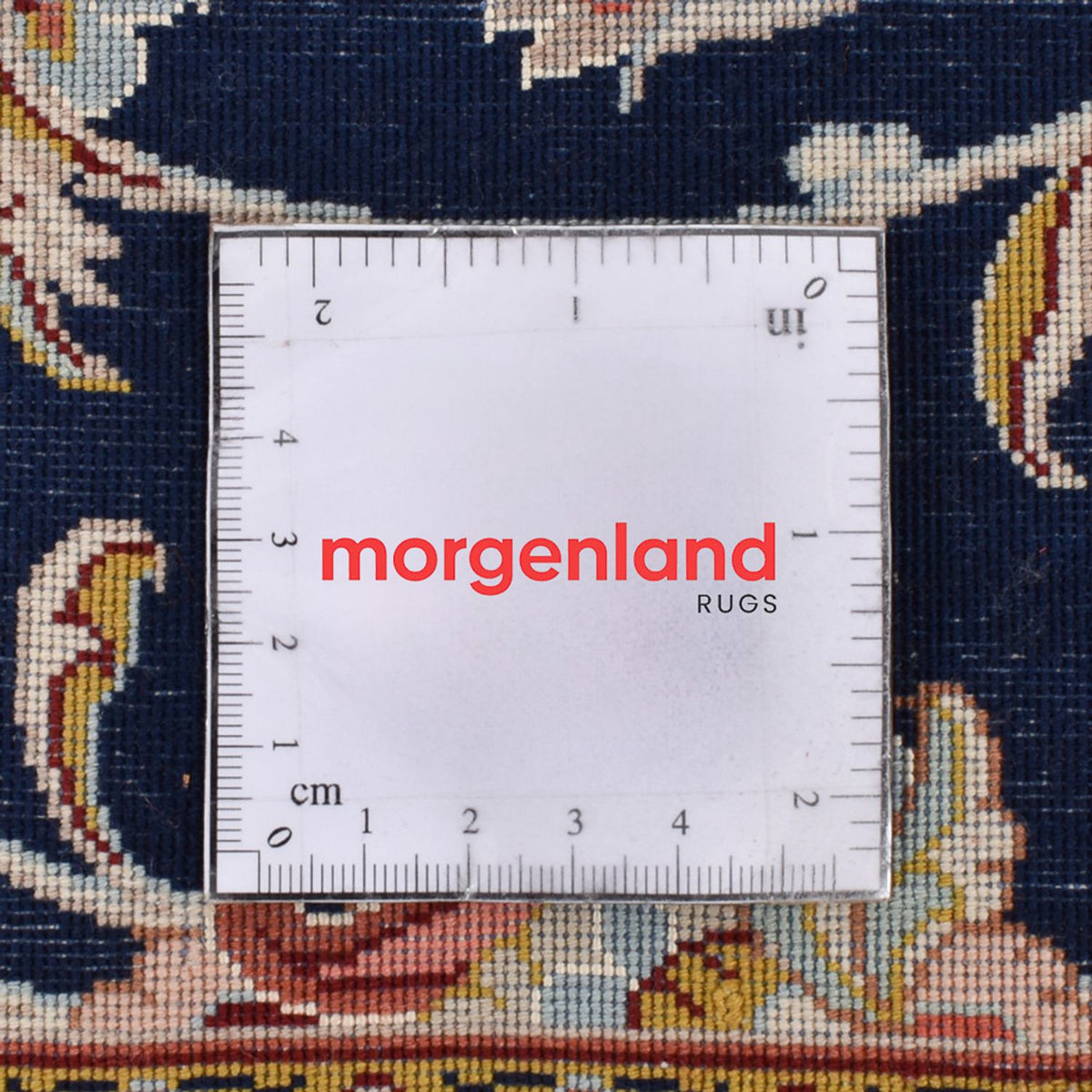 Läufer Perser - Ghom - Royal - 244 x 58 cm - dunkelblau