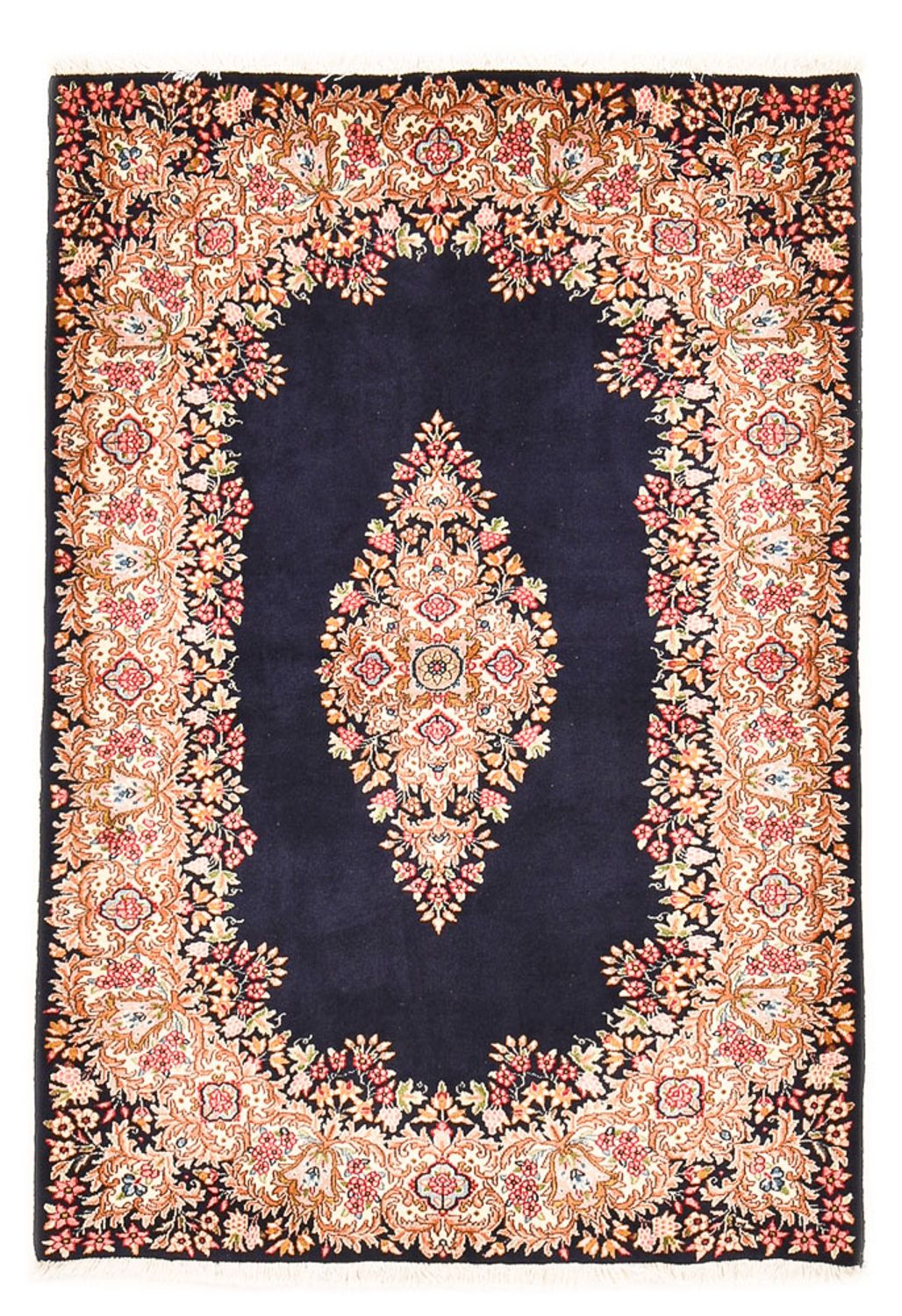 Perserteppich - Royal - 158 x 115 cm - dunkelblau