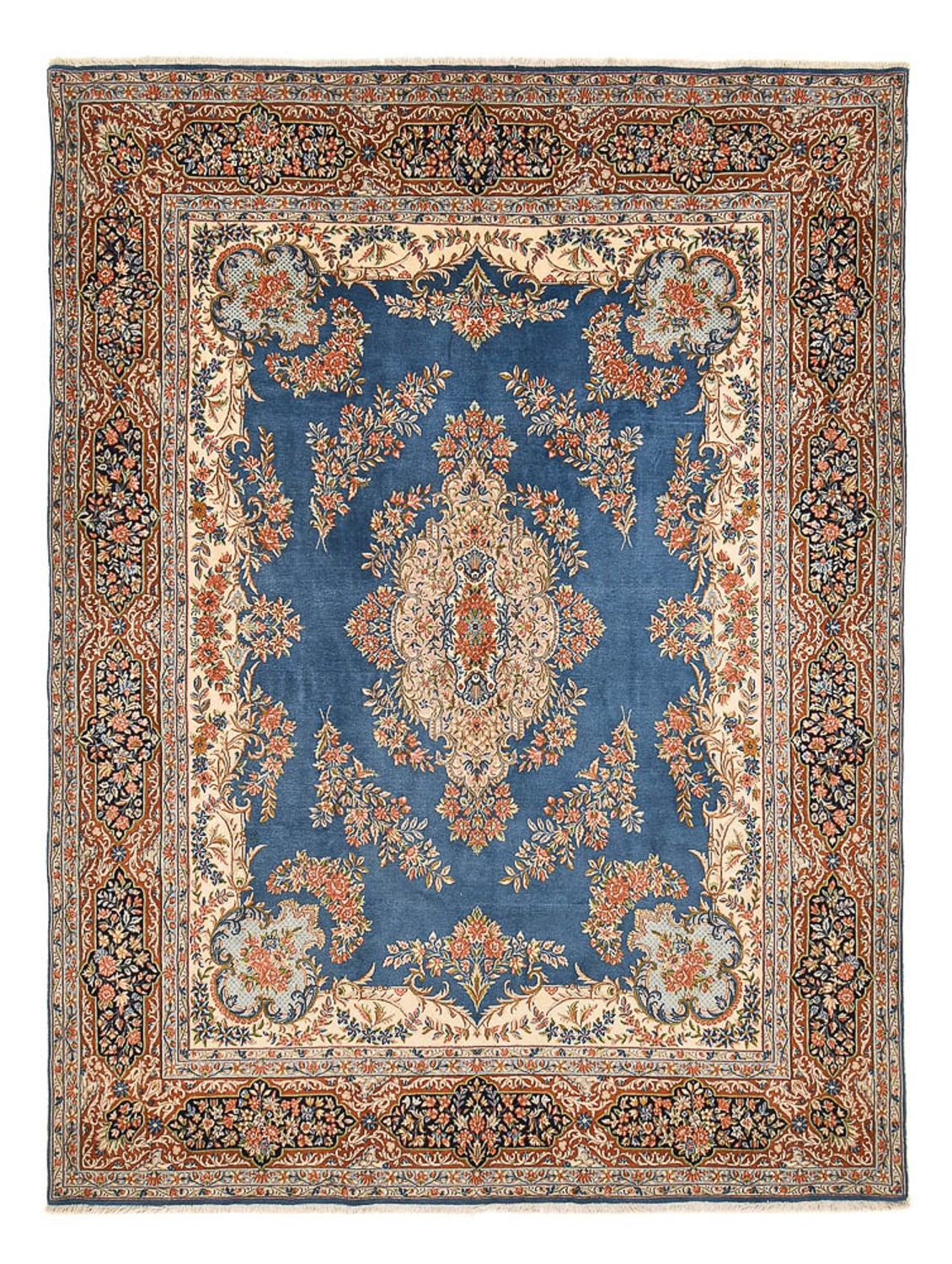 Perserteppich - Royal - 313 x 234 cm - blau