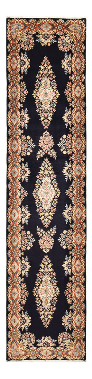 Läufer Perser - Royal - 394 x 98 cm - dunkelblau