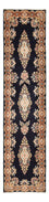 Läufer Perser - Royal - 394 x 98 cm - dunkelblau