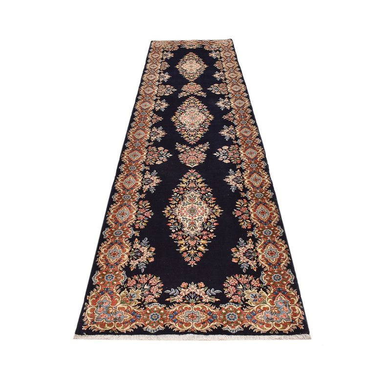 Läufer Perser - Royal - 394 x 98 cm - dunkelblau