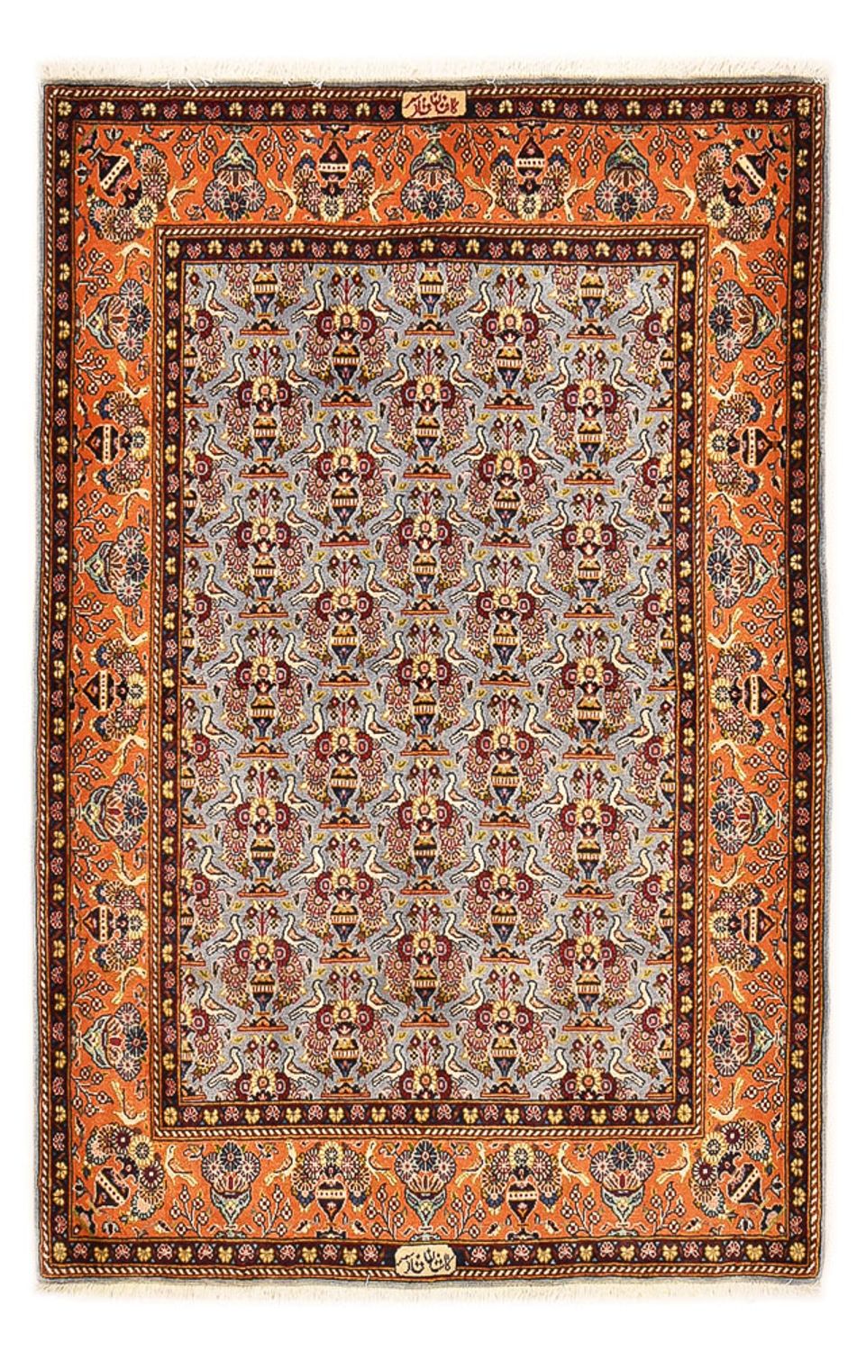 Perserteppich - Ghom - Royal - 169 x 111 cm - mehrfarbig