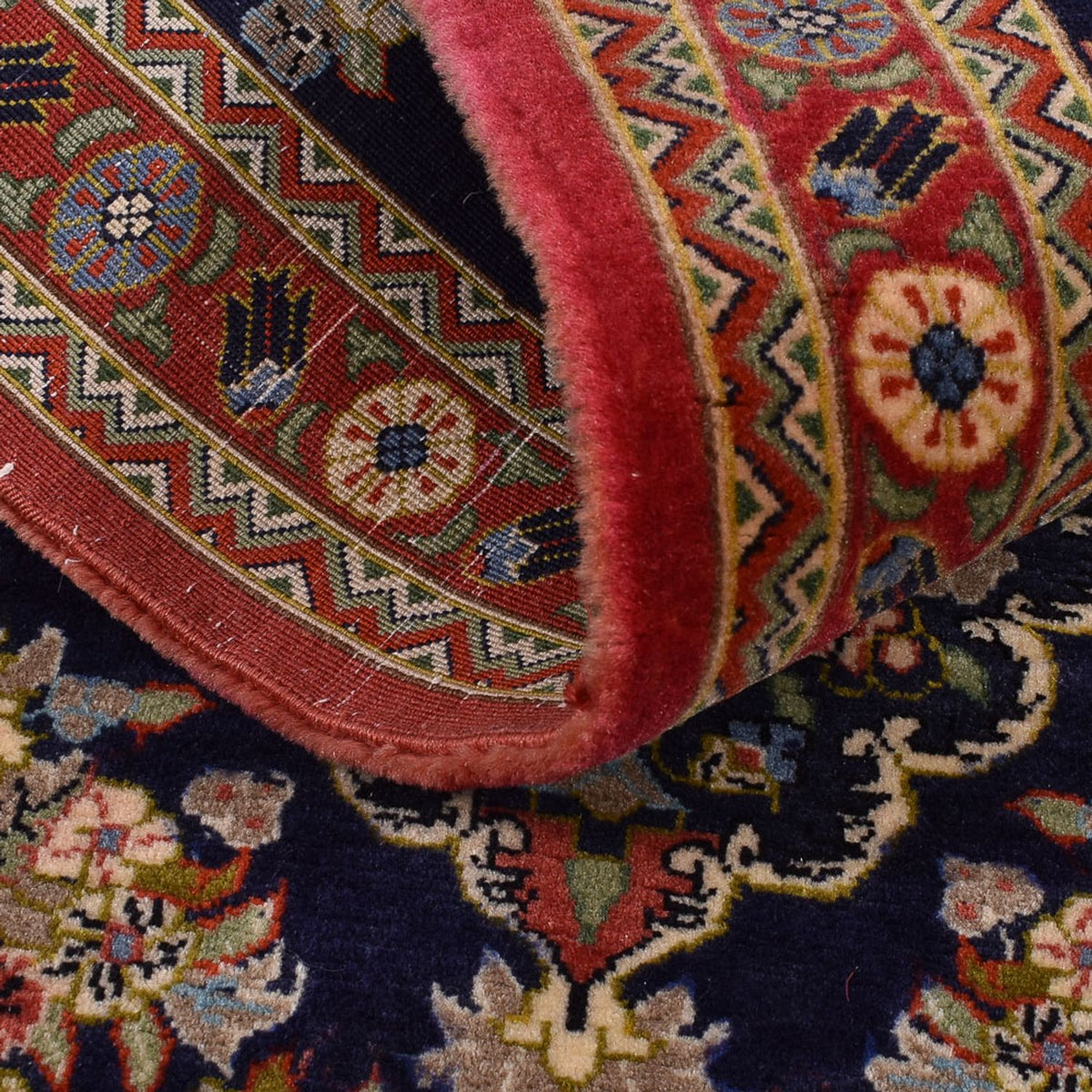 Läufer Perser - Ghom - Royal - 223 x 69 cm - mehrfarbig