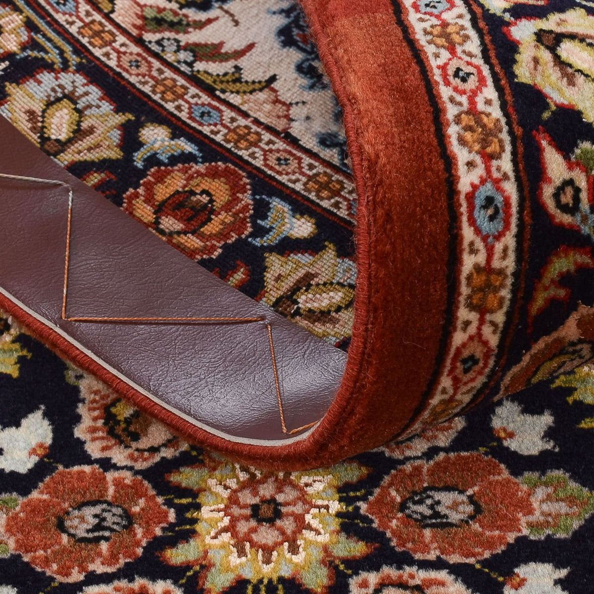 Läufer Perser - Ghom - Royal - 297 x 63 cm - hellrot