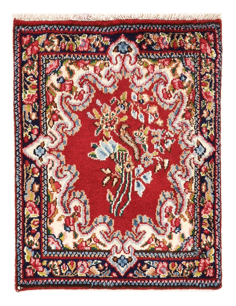 Perserteppich - Royal - 56 x 45 cm - rot