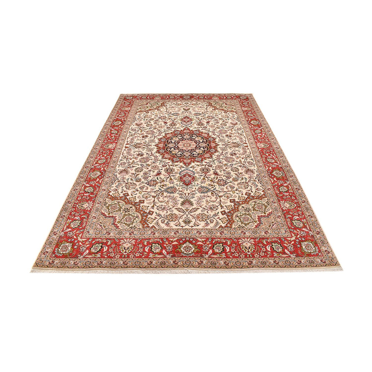 Perserteppich - Täbriz - Royal - 305 x 203 cm - beige