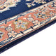 Perserteppich - Keshan - 132 x 85 cm - blau