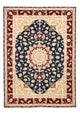 Perserteppich - Täbriz - Royal - 287 x 202 cm - dunkelblau