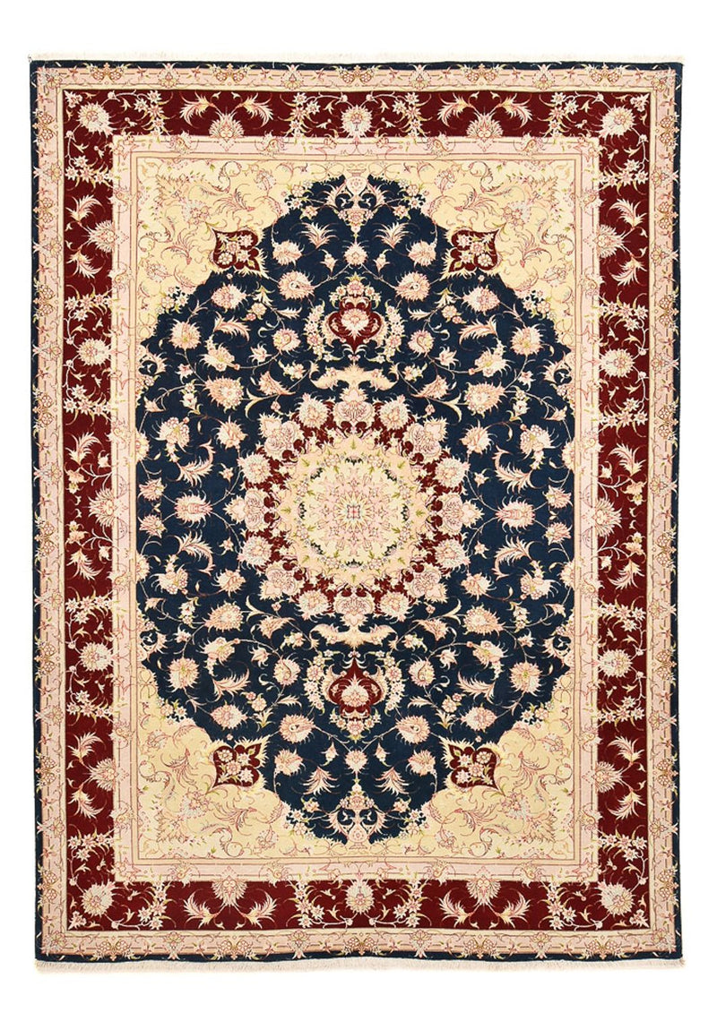 Perserteppich - Täbriz - Royal - 287 x 202 cm - dunkelblau